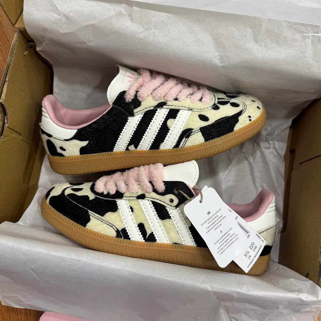 Adidas Samba Cow Print