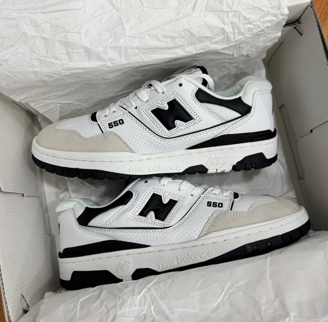 New Balance 550 White Black