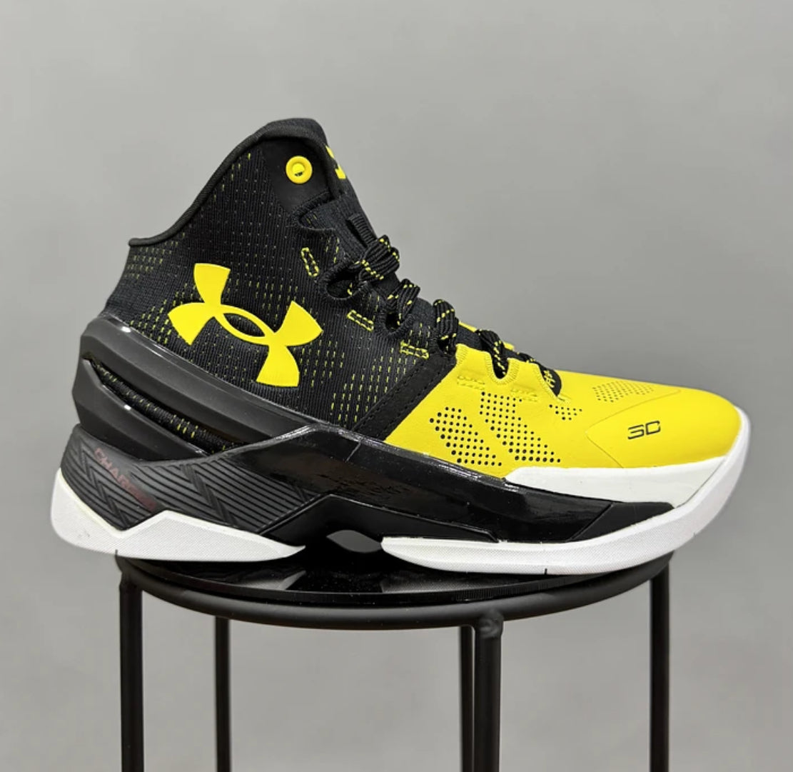 Under Armour Curry 2 Black Yellow