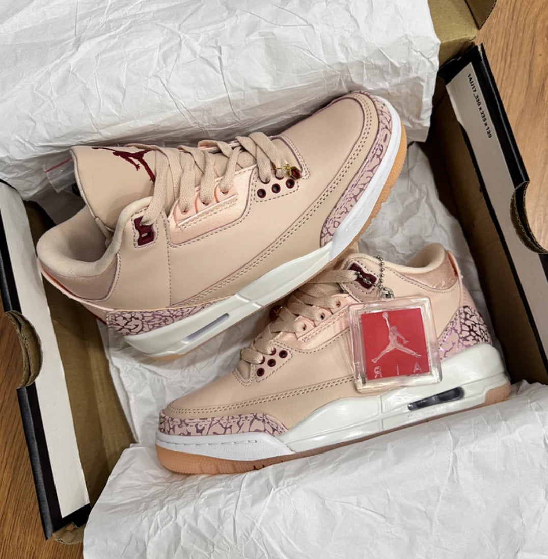 Jordan Retro 3 San Valentín