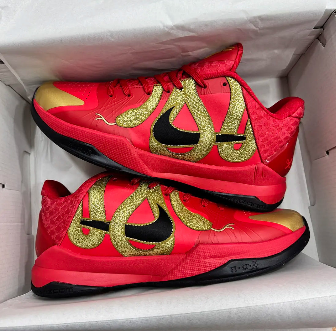 Nike Kobe 5 Snake Red