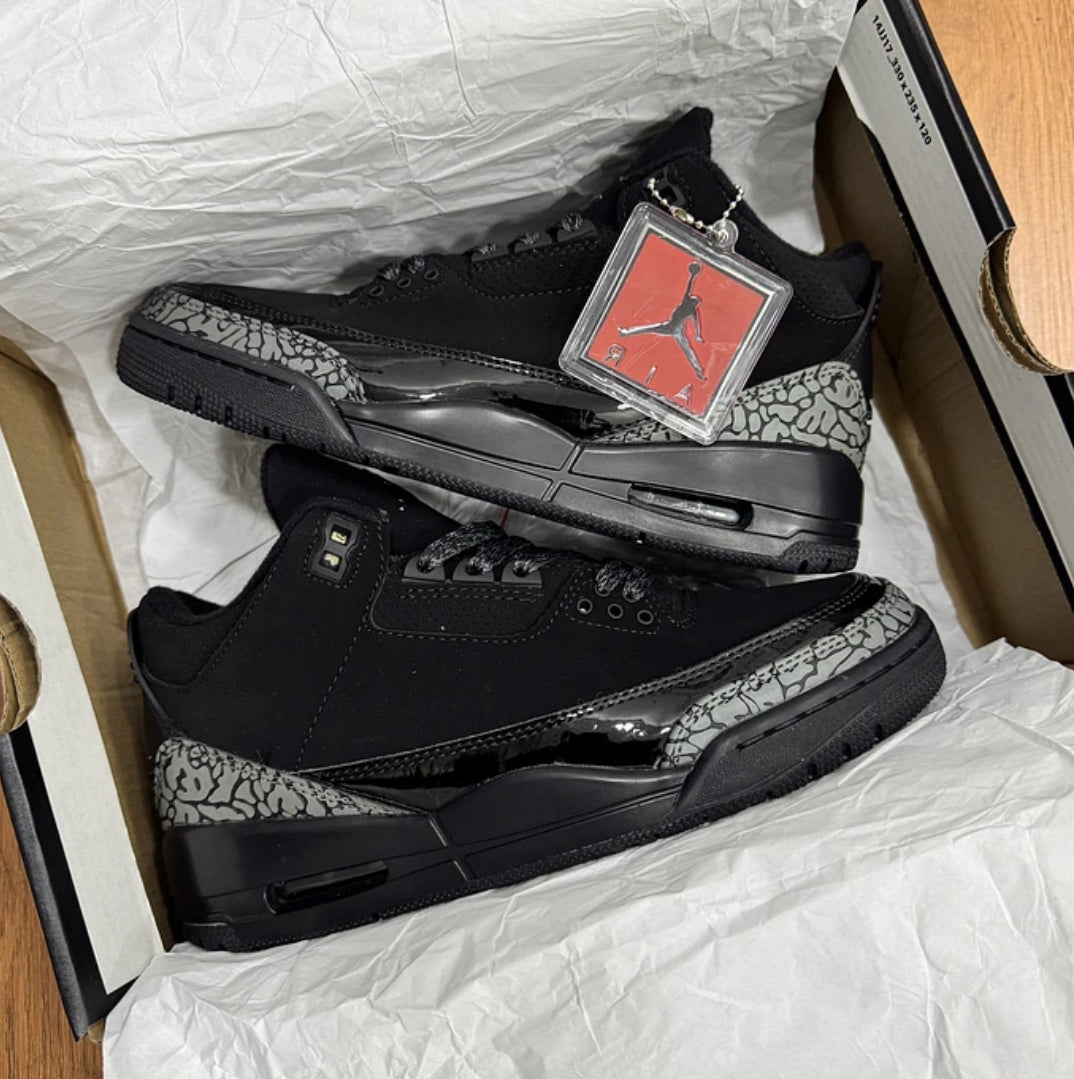 Jordan Retro 3 Black Cat