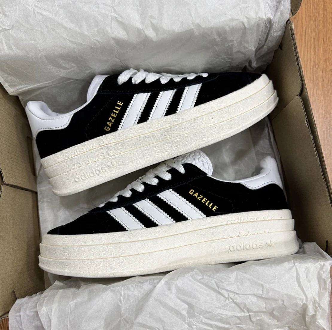 Adidas Gazelle Bold Negro