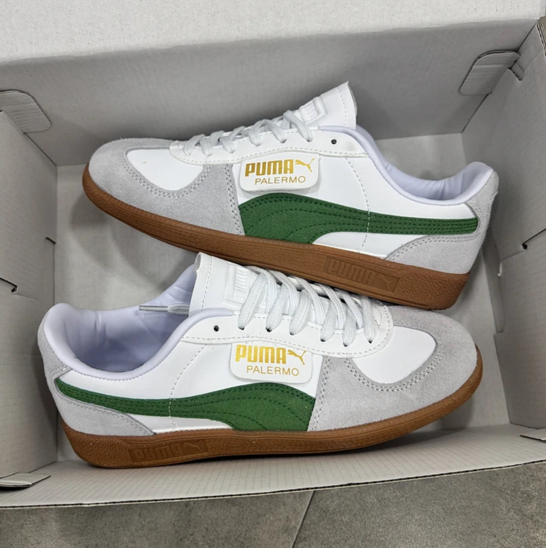 Puma Palermo White Green
