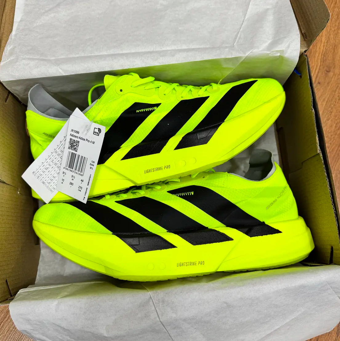Adizero Adios Pro 4 Verde