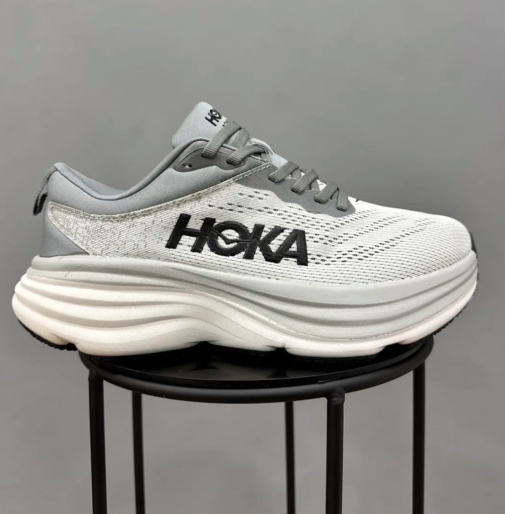 Hoka Bondi 8 Gris