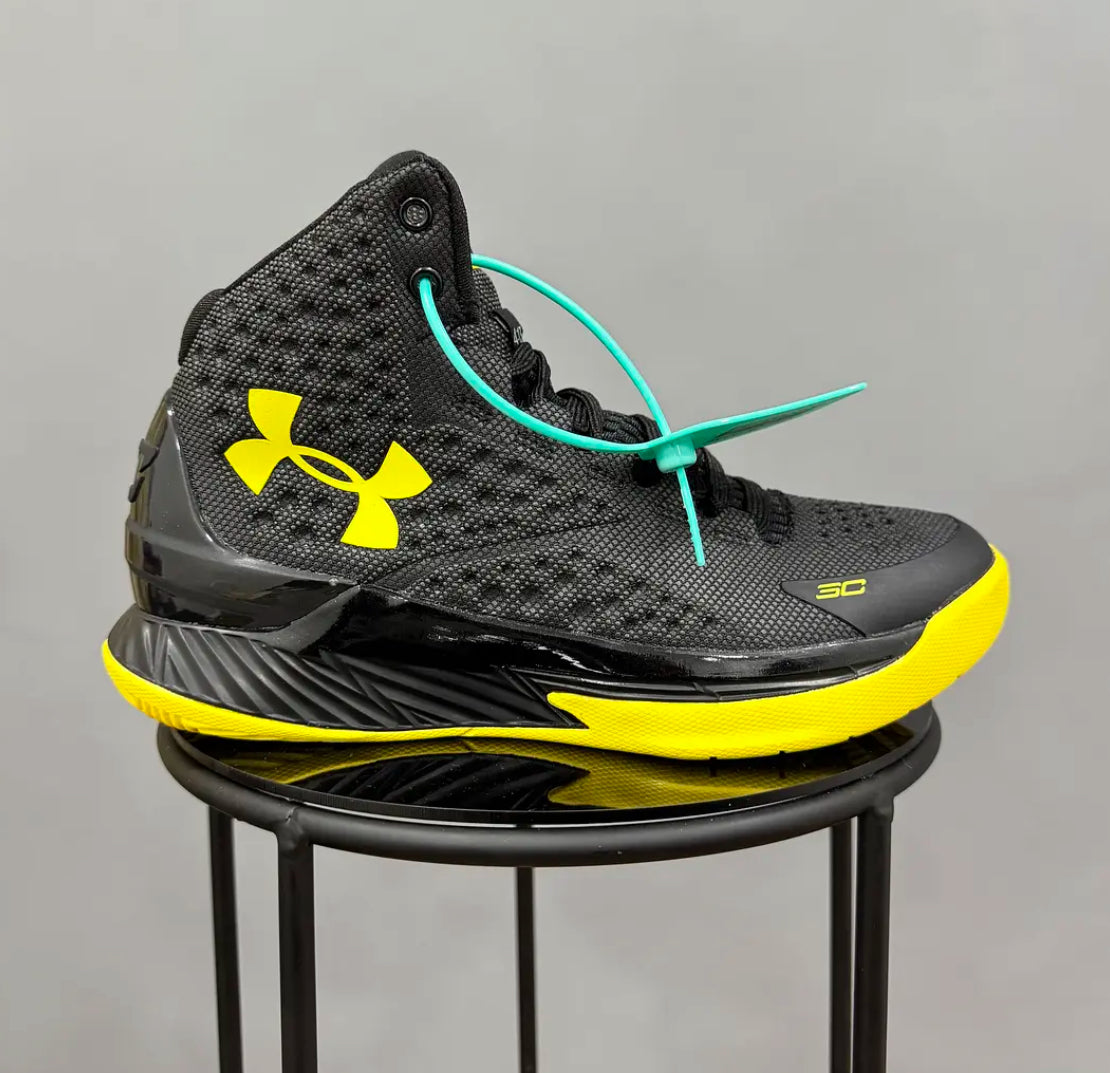 Under Armour Curry 1 Black Yellow
