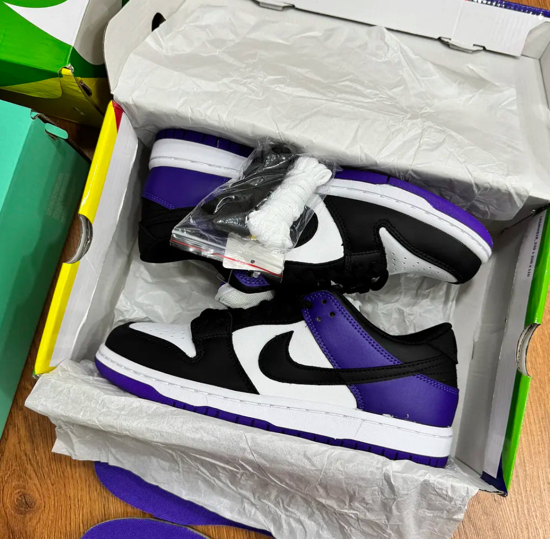 Nike Sb Dunk Morado Negro