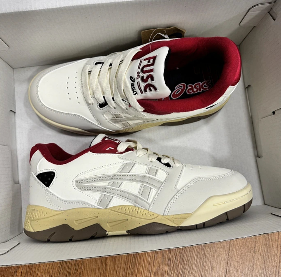 Asics Fuse White Red