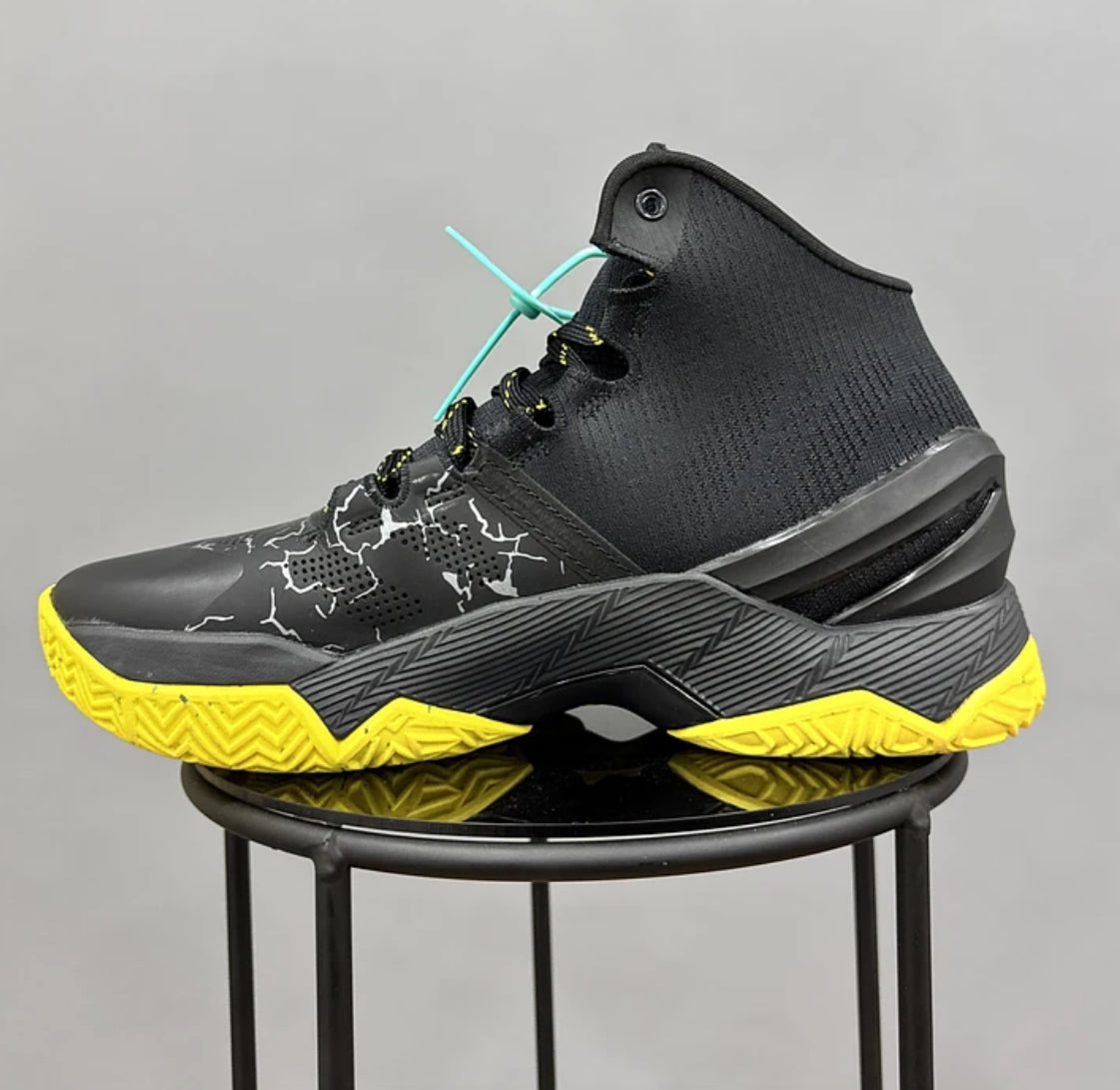 Under Armour Curry 2 Black Yellow
